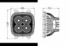 John Deere Arbeidslys 40W  thumbnail