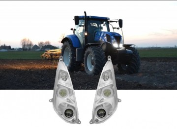 New Holland T7 LED Hovedlampe med parklys