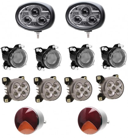 Massey Ferguson LED pakke midi