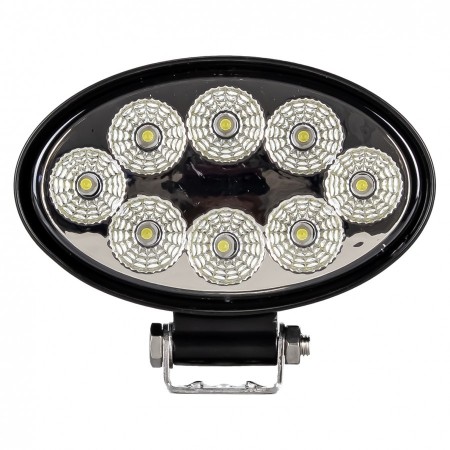 LED arbeidslys Oval 8x LED
