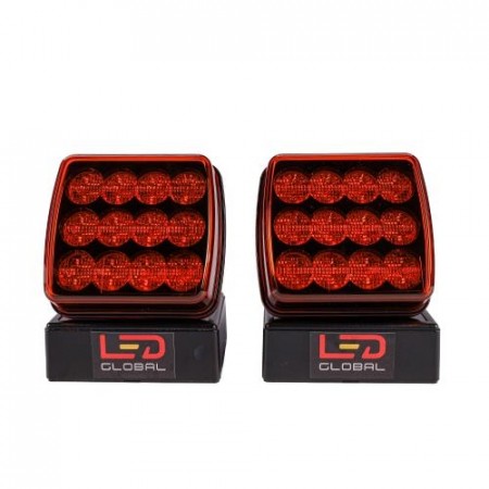 LED Magnet varsellys - Oppladbar