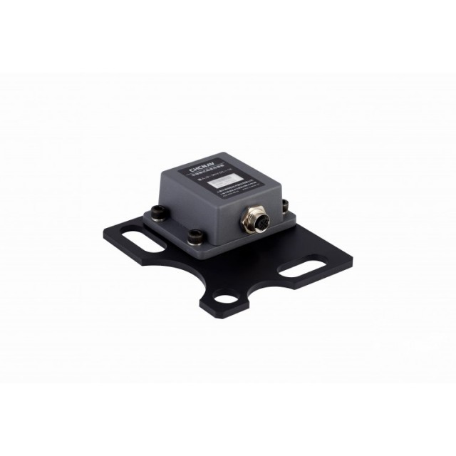 Styrvinkelsensor. Montert på solid plate